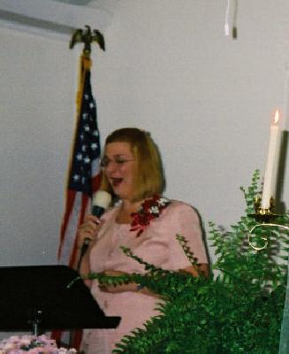 Michelle sings